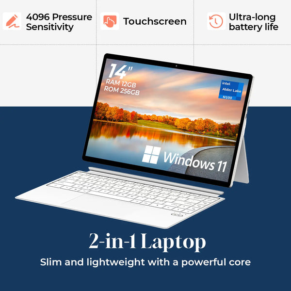 14"Laptop- L14 lite-Pearl White